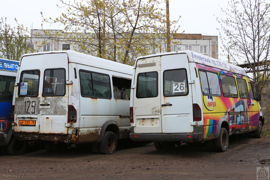 Санкт-Петербург, Mercedes-Benz Sprinter W904 408CDI № 13039; Санкт-Петербург, Mercedes-Benz Sprinter W904 408CDI № 13005