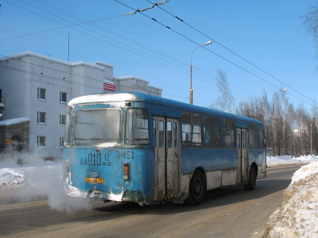 Марий Эл, ЛиАЗ-677М (ЯАЗ) № 451