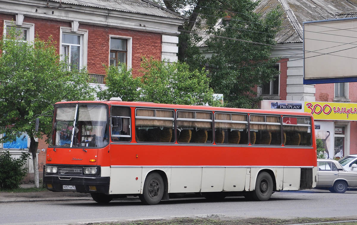 Омская область, Ikarus 256.74 № М 057 АА 55