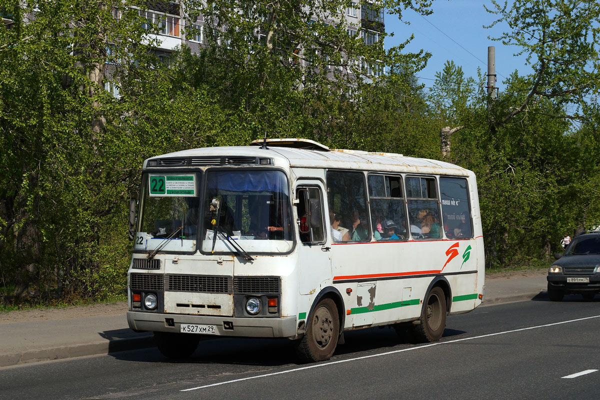 Архангельская область, ПАЗ-32054 № К 527 ХМ 29