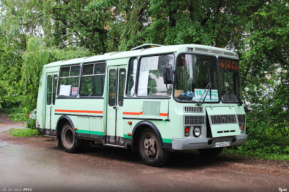 Тульская область, ПАЗ-32054 № Р 422 ЕА 71