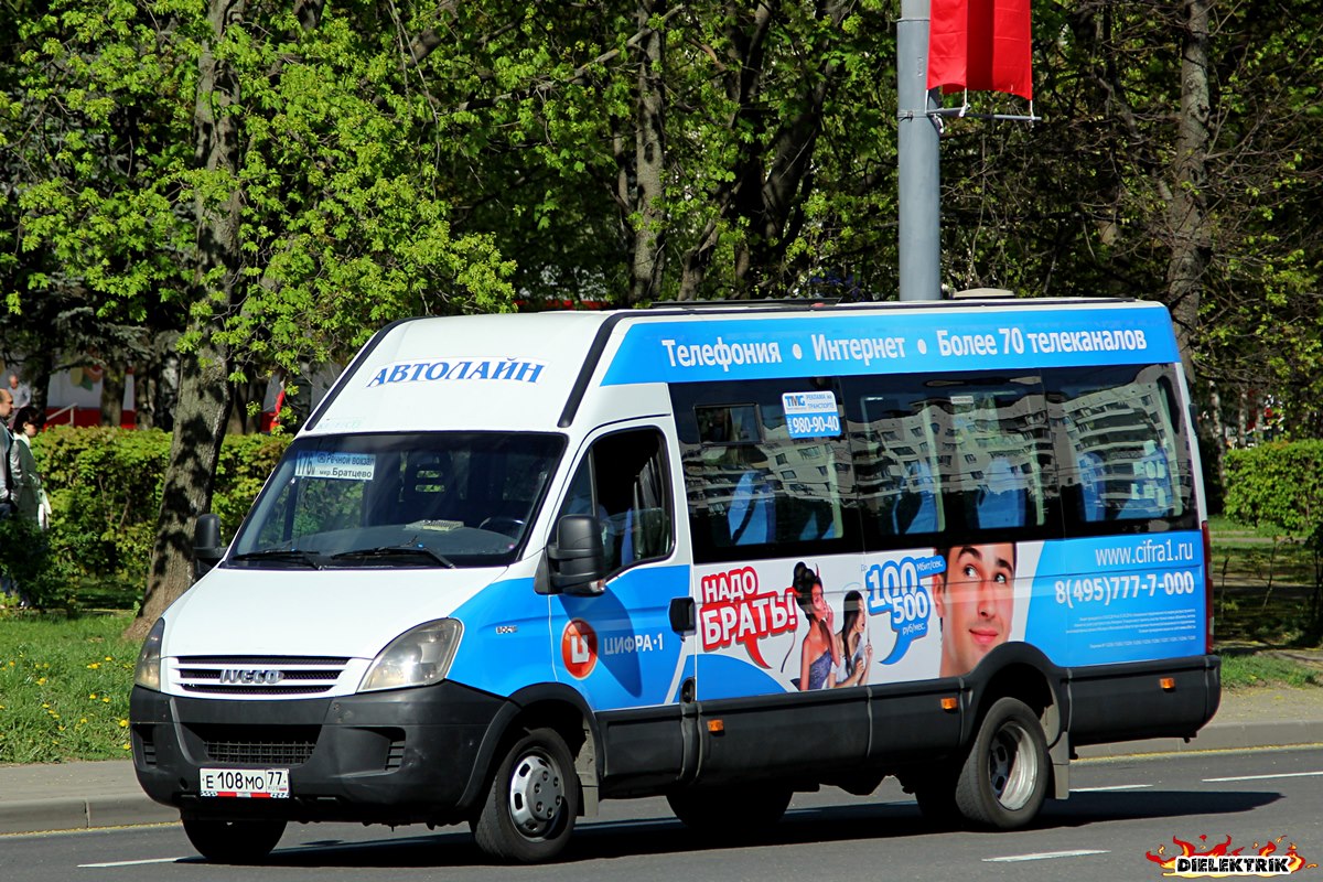 Москва, Нижегородец-2227UT (IVECO Daily) № Е 108 МО 77