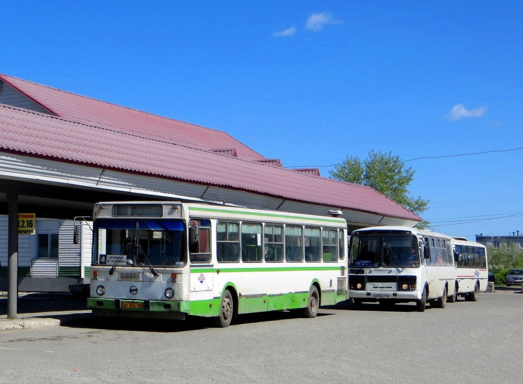 Sverdlovsk region, LiAZ-5256.30 # АР 806 66; Sverdlovsk region — Bus stations, finish stations and stops