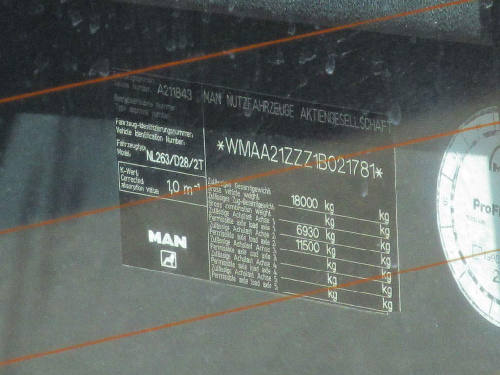 Пермский край, MAN A21 NL263 № А 021 ХХ 159