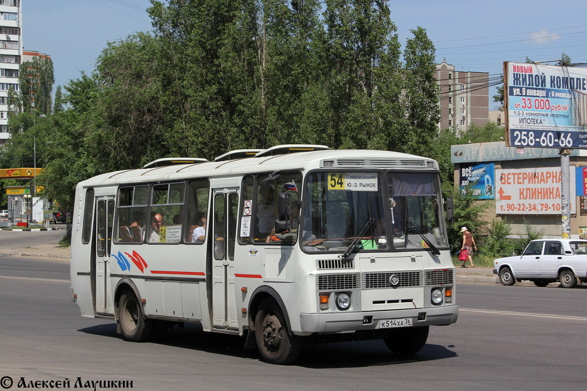 Воронежская область, ПАЗ-4234 № К 514 ХА 36