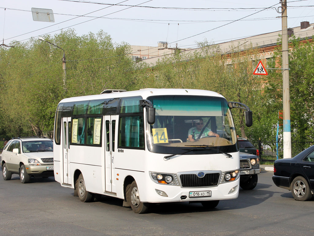 Северо-Казахстанская область, Lishan LS6670G № 016 AD 15