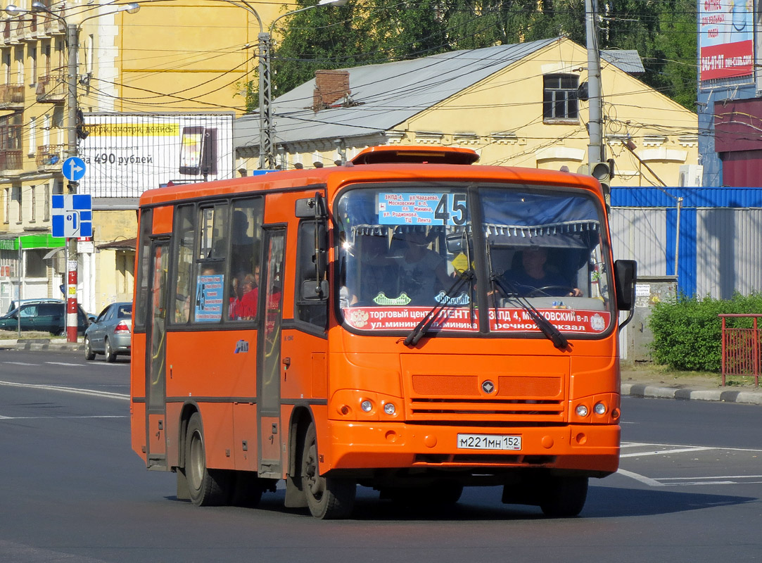 Нижегородская область, ПАЗ-320402-05 № М 221 МН 152