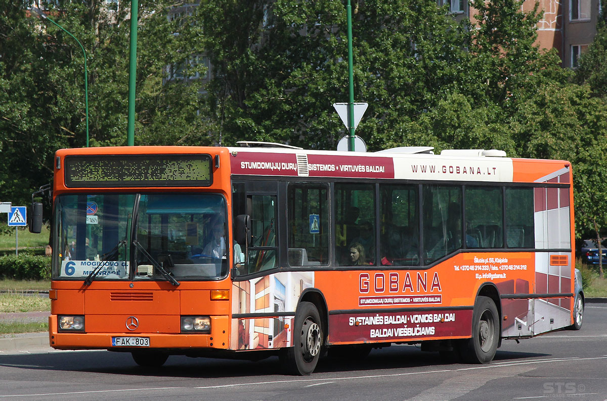 Литва, Mercedes-Benz O405N2 № FAK 803