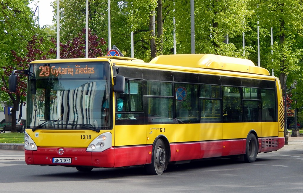 Литва, Irisbus Citelis 12M CNG № 1218