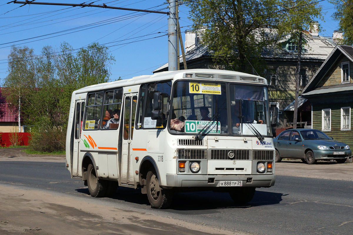 Архангельская область, ПАЗ-32054 № 3318