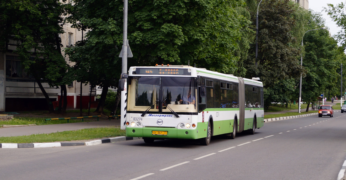 Москва, ЛиАЗ-6213.20 № 03274