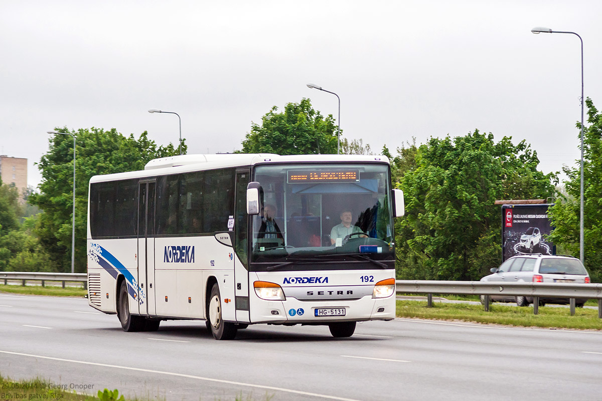 Латвия, Setra S416UL № 192