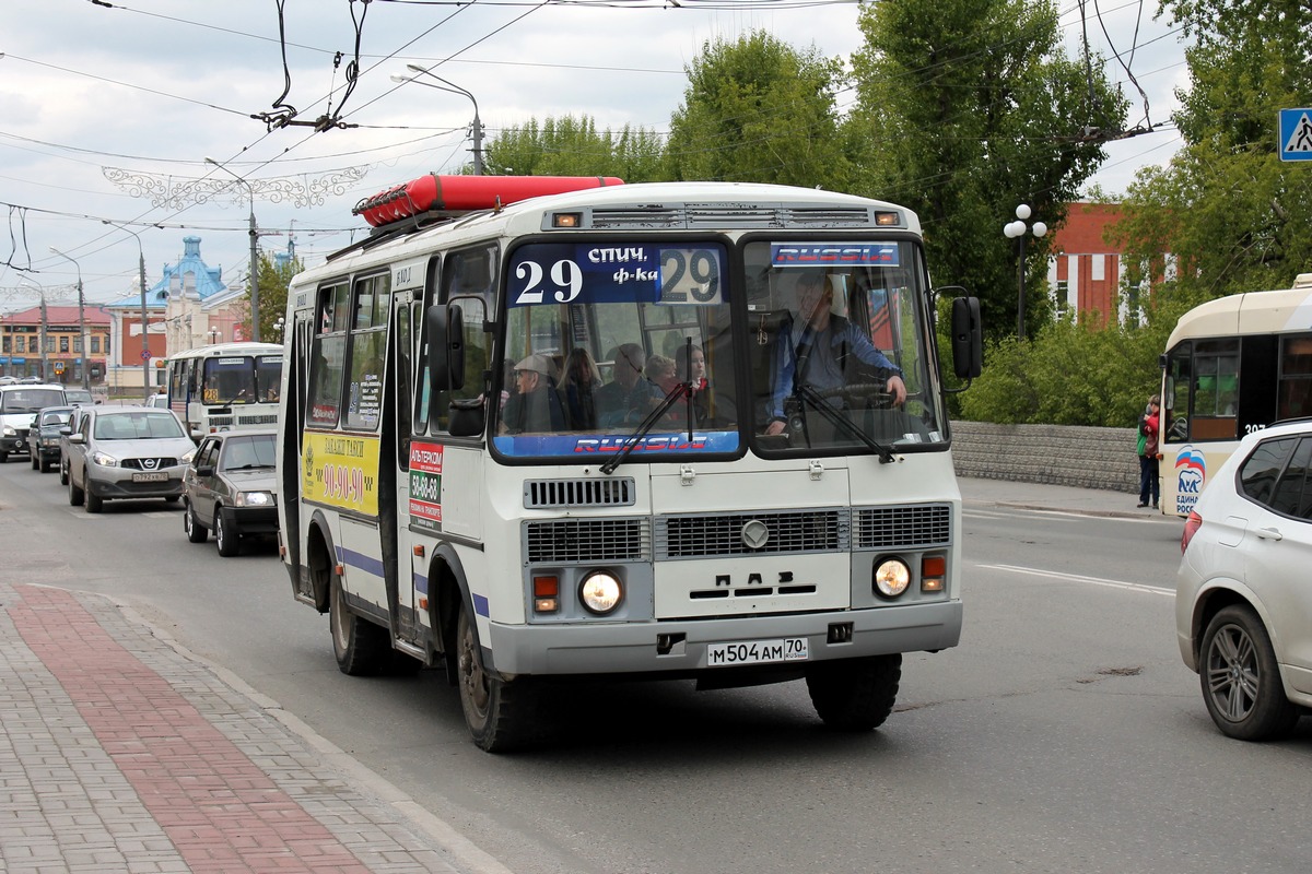 Томская область, ПАЗ-32054 № М 504 АМ 70