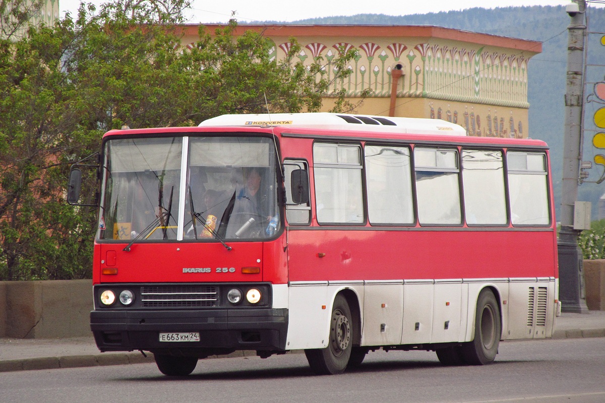 Красноярский край, Ikarus 256.21H № Е 663 КМ 24