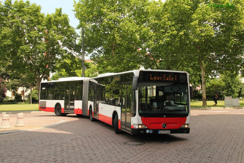 Гессен, Mercedes-Benz O530G Citaro facelift G № GG-PM 165