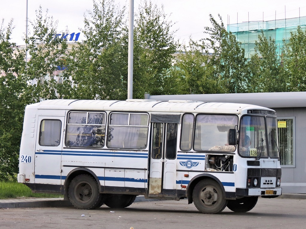 Омская область, ПАЗ-32053 № 240