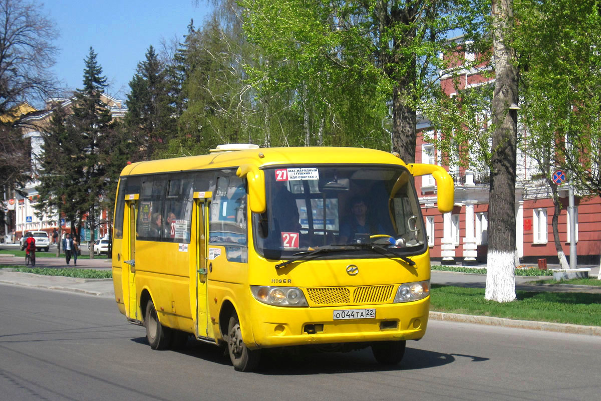 Алтайский край, Higer KLQ6728G № О 044 ТА 22