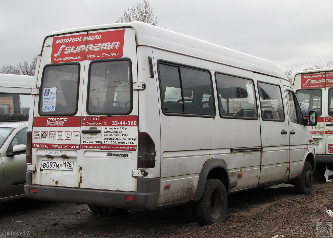 Санкт-Петербург, Mercedes-Benz Sprinter W904 408CDI № 13037 — Фото —  Автобусный транспорт