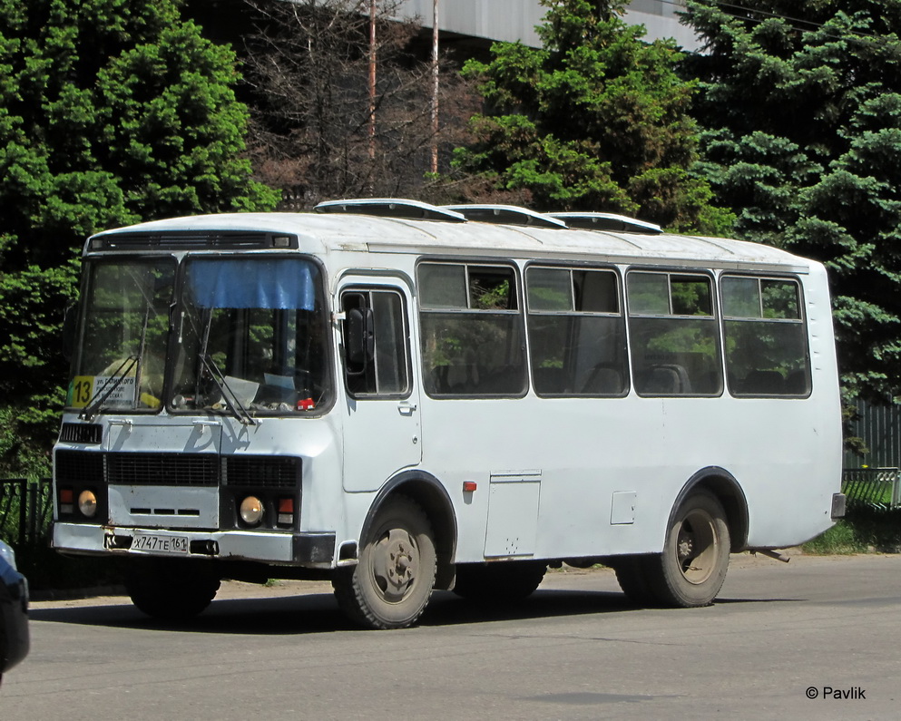 Ростовская область, ПАЗ-3205-110 № Х 747 ТЕ 161