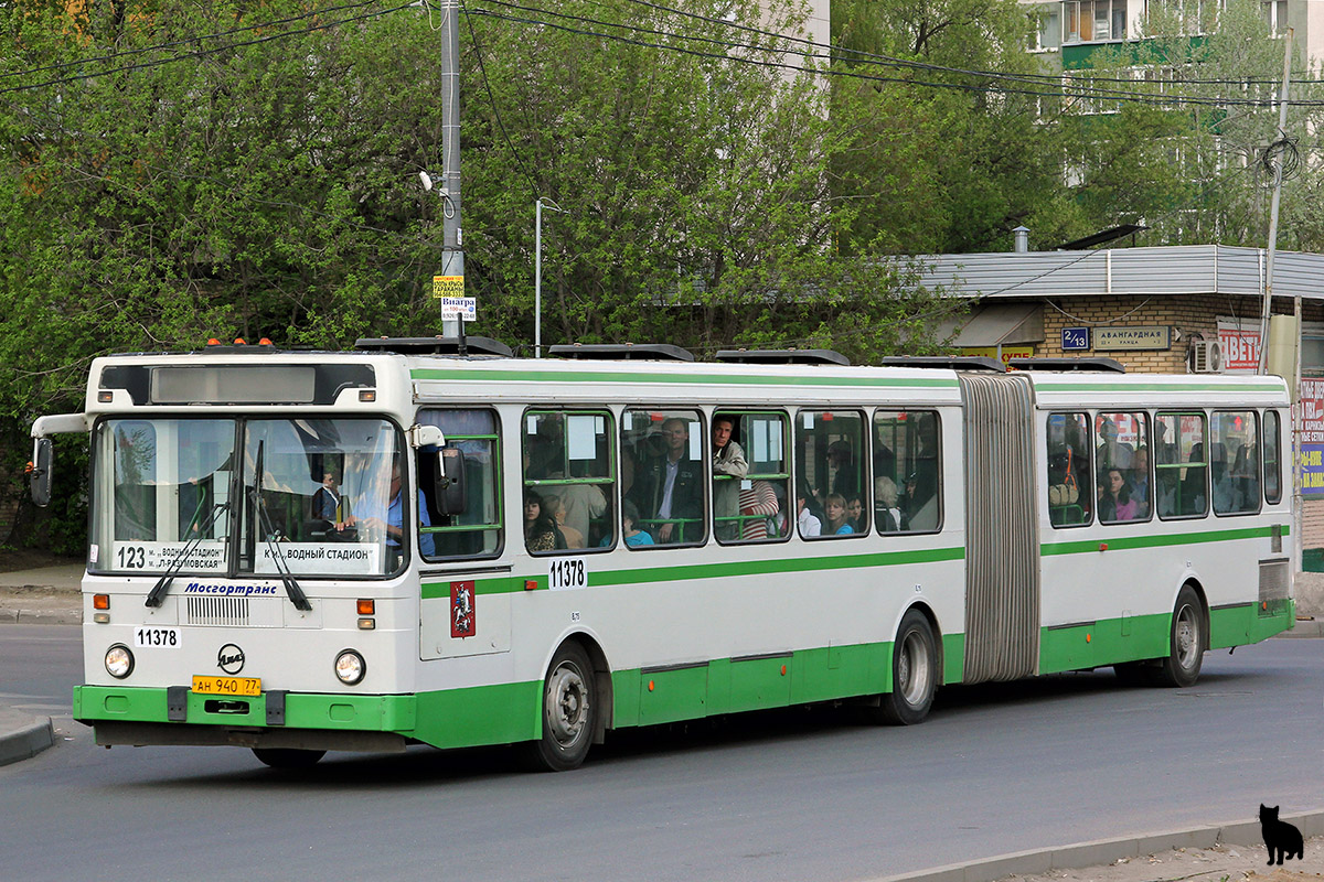 Москва, ЛиАЗ-6212.00 № 11378