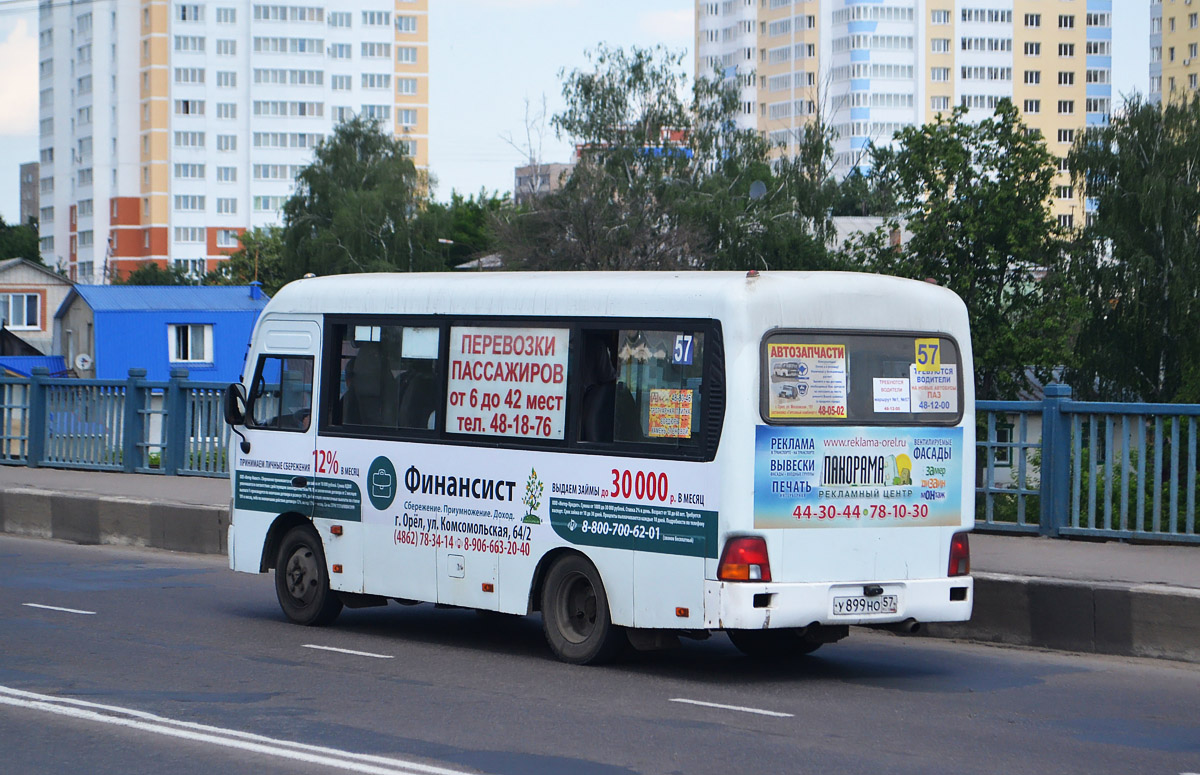 Орловская область, Hyundai County SWB (ТагАЗ) № У 899 НО 57