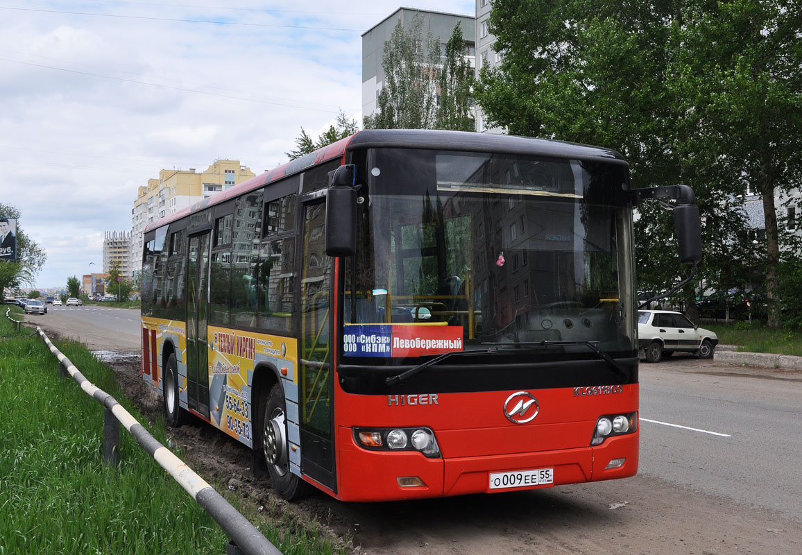 Омская область, Higer KLQ6118GS № О 009 ЕЕ 55