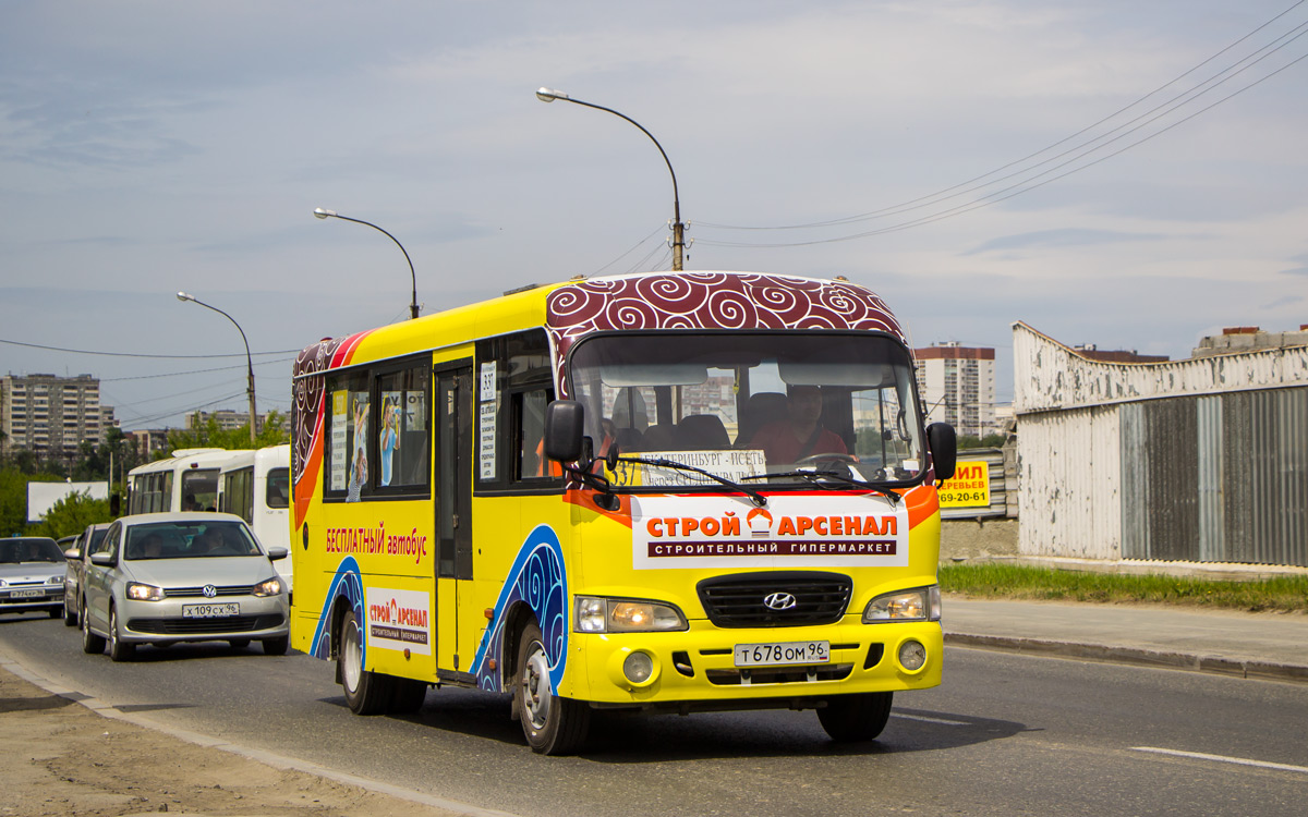 Свердловская область, Hyundai County LWB (ТагАЗ) № Т 678 ОМ 96