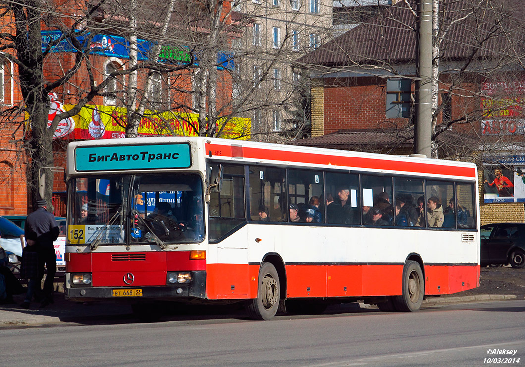 Владимирская область, Mercedes-Benz O405N № ВТ 668 33