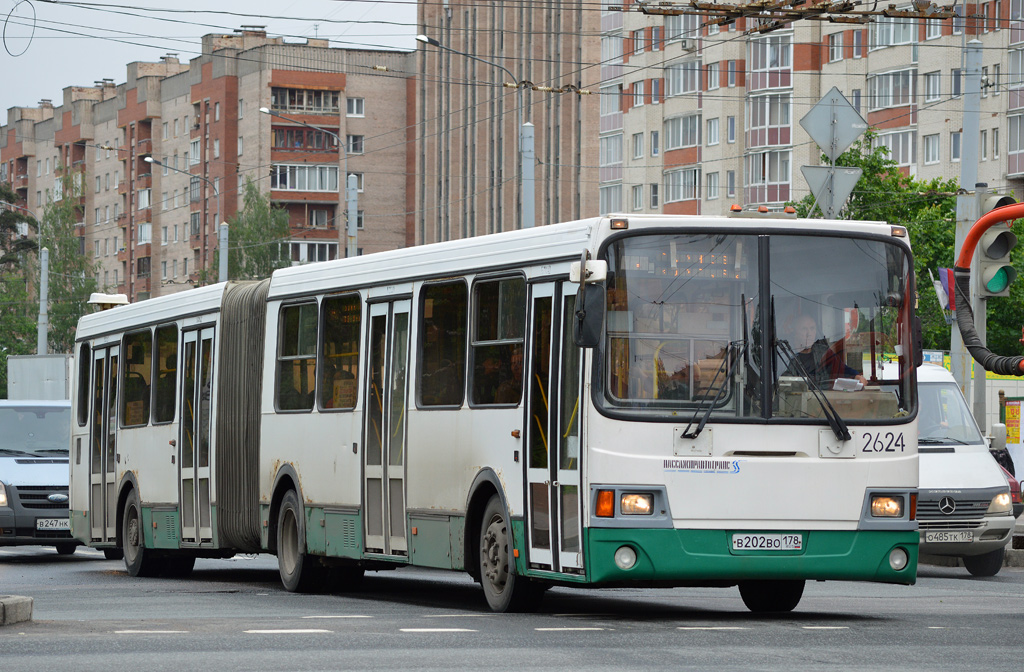 Санкт-Петербург, ЛиАЗ-6212.00 № 2624