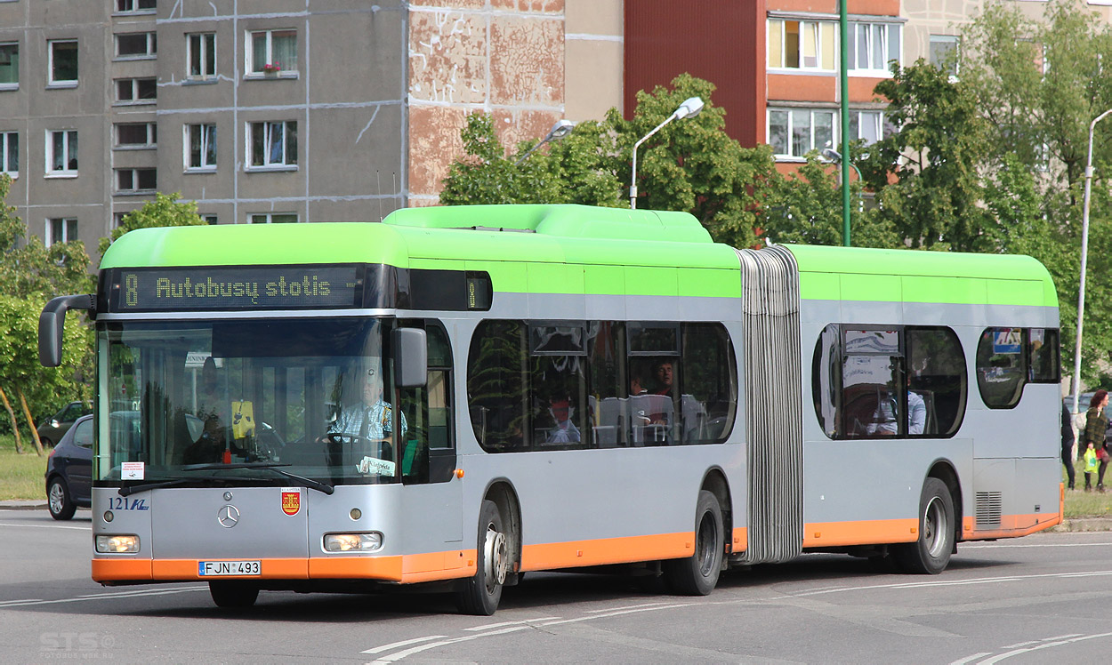 Литва, Mercedes-Benz O530G Irvine Citaro G CNG № 121