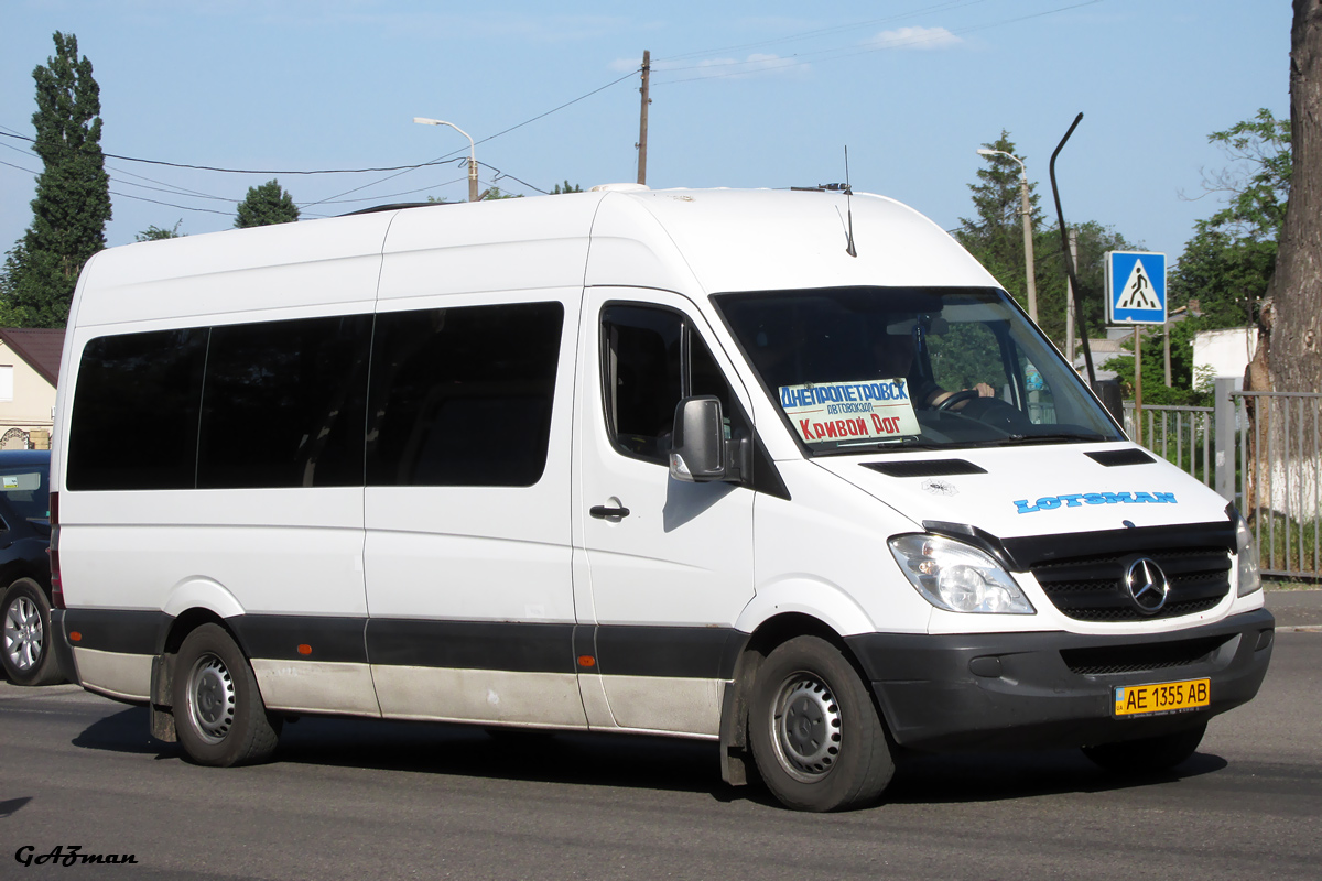 Днепропетровская область, Mercedes-Benz Sprinter W906 313CDI № AE 1355 AB