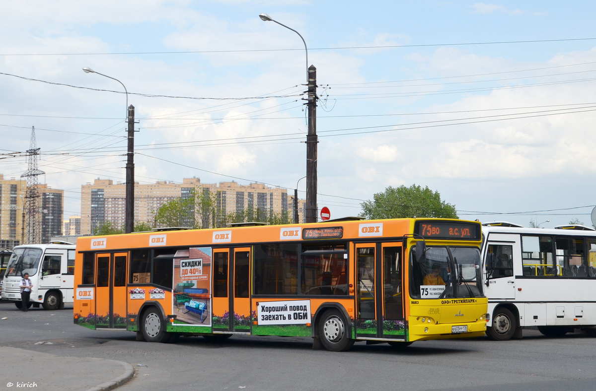 Санкт-Петербург, МАЗ-103.485 № В 603 РР 178