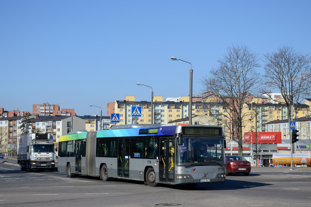 Литва, Volvo 7700A № 778