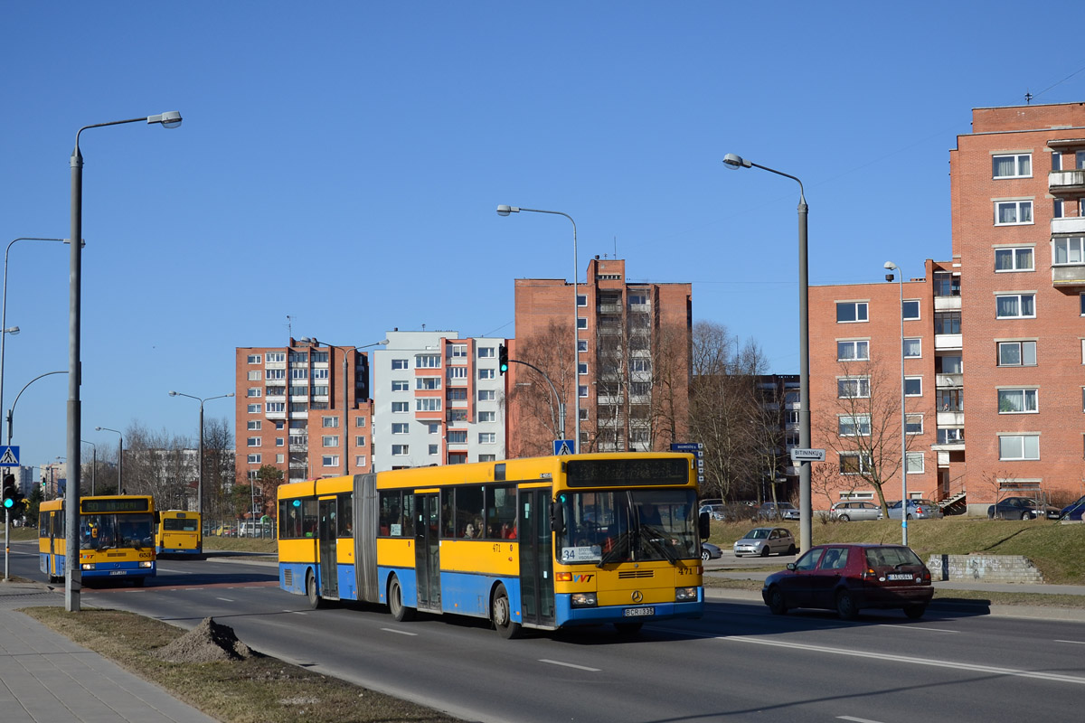 Литва, Mercedes-Benz O405G № 471