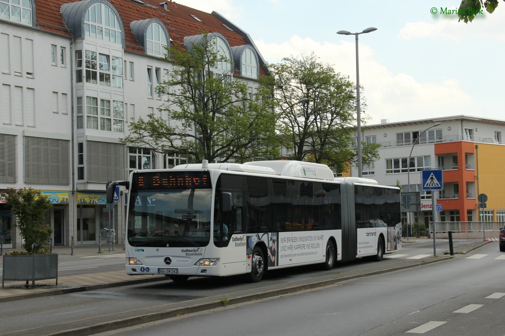 Гессен, Mercedes-Benz O530G Citaro facelift G CNG № 141