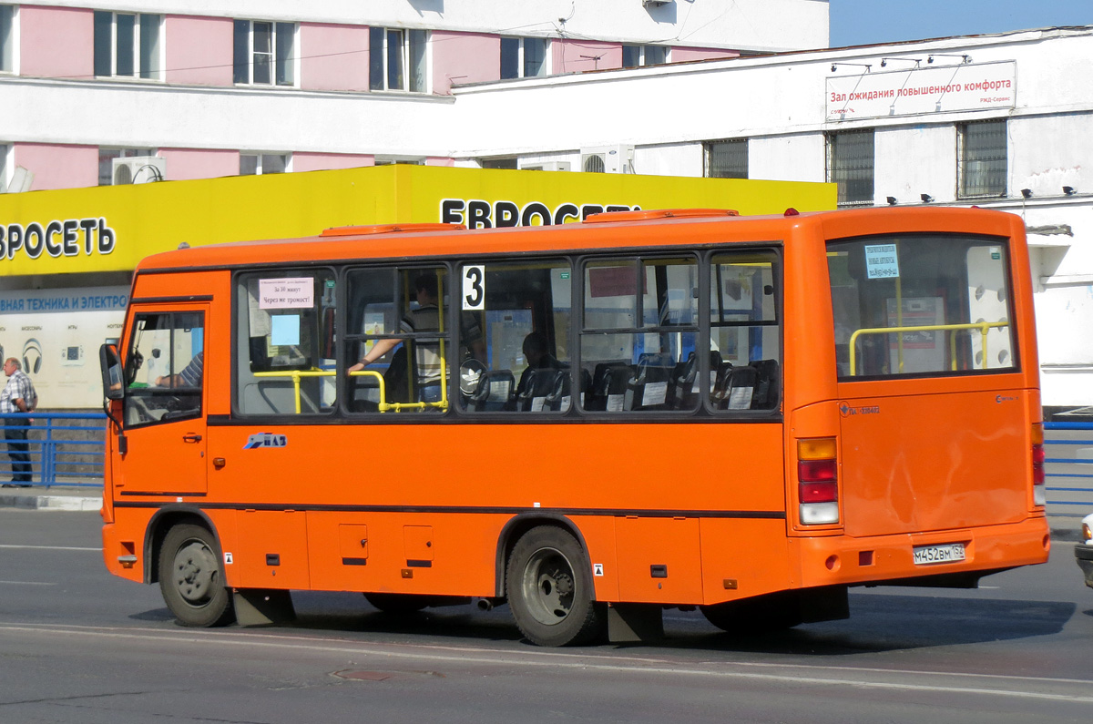 Нижегородская область, ПАЗ-320402-05 № М 452 ВМ 152