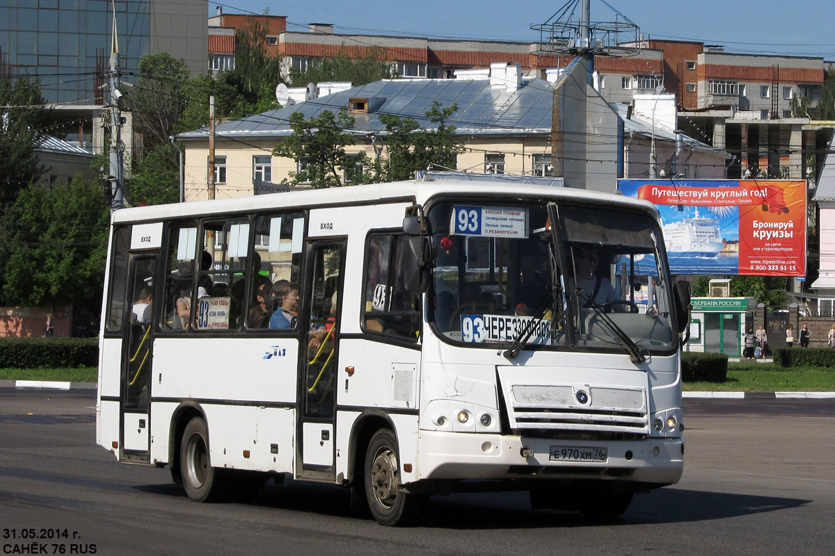 Ярославская область, ПАЗ-320402-03 № Е 970 ХМ 76