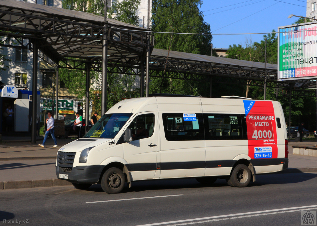 Санкт-Петербург, БТД-2219 (Volkswagen Crafter) № 2953