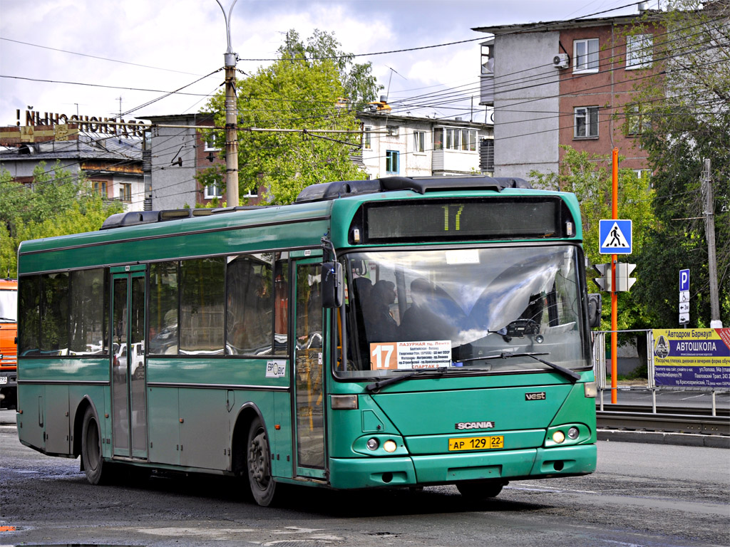 Алтайский край, Vest V10LE № АР 129 22 — Фото — Автобусный транспорт