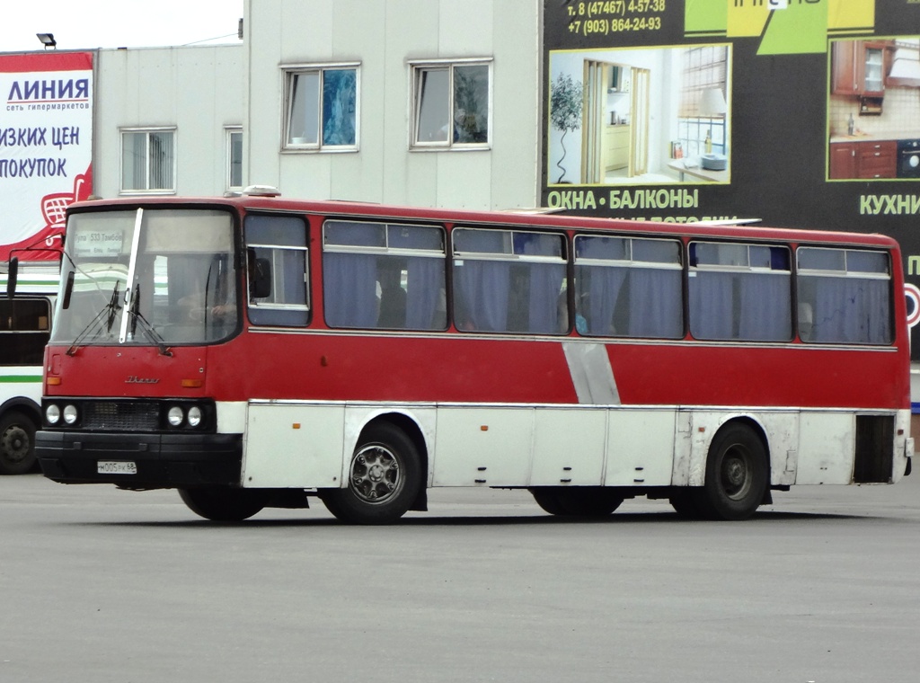 Тамбовская область, Ikarus 256.54 № М 005 РК 68