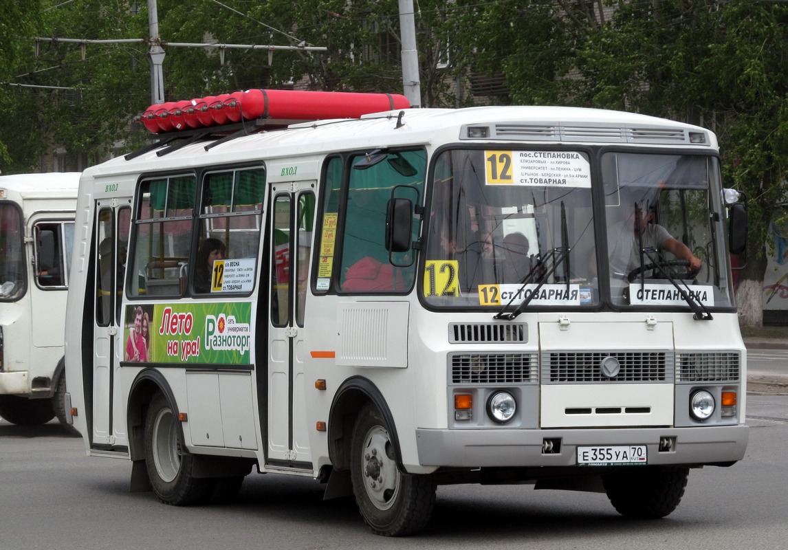 Томская область, ПАЗ-32054 № Е 355 УА 70