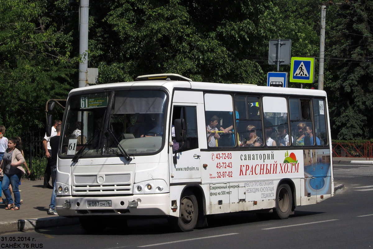 Ярославская область, ПАЗ-320402-03 № К 087 ОН 76