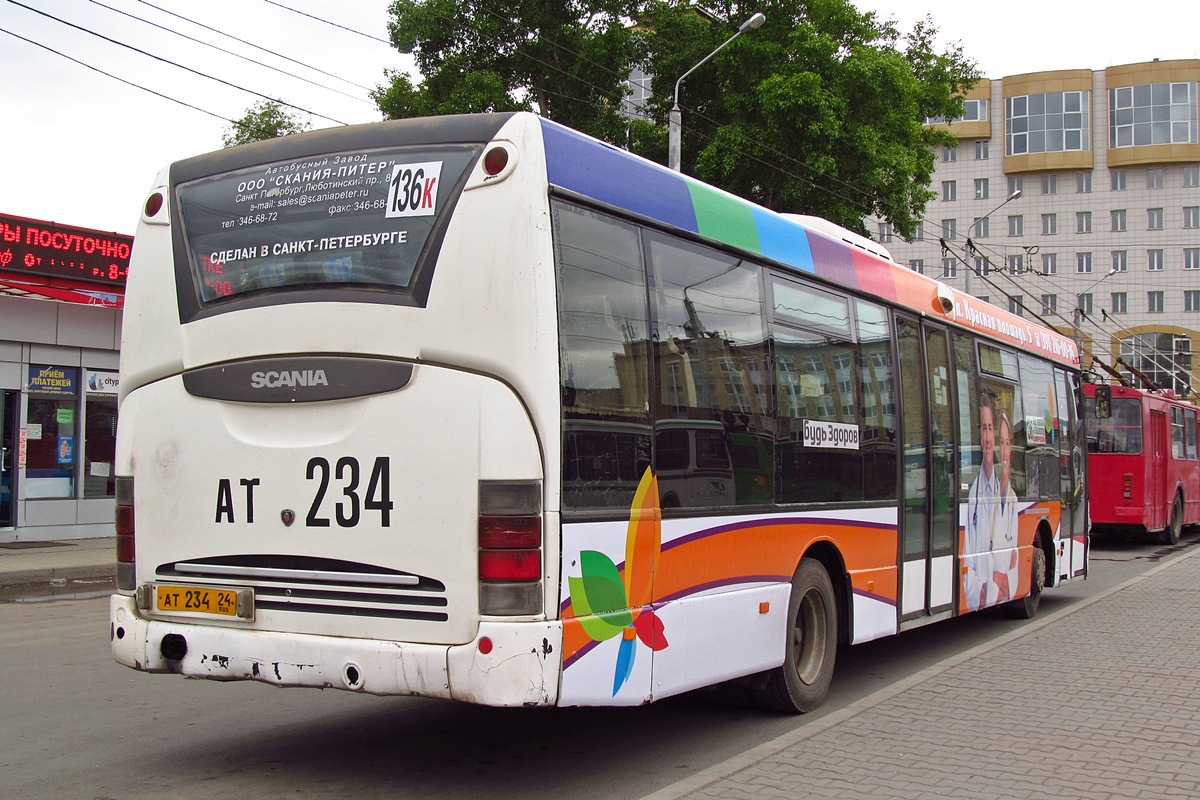 Красноярский край, Scania OmniLink I (Скания-Питер) № АТ 234 24 — Фото —  Автобусный транспорт