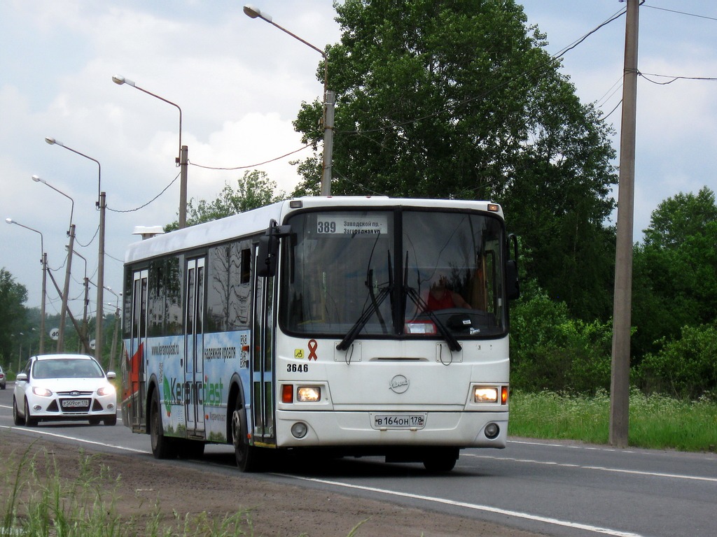 Санкт-Петербург, ЛиАЗ-5293.60 № 3646