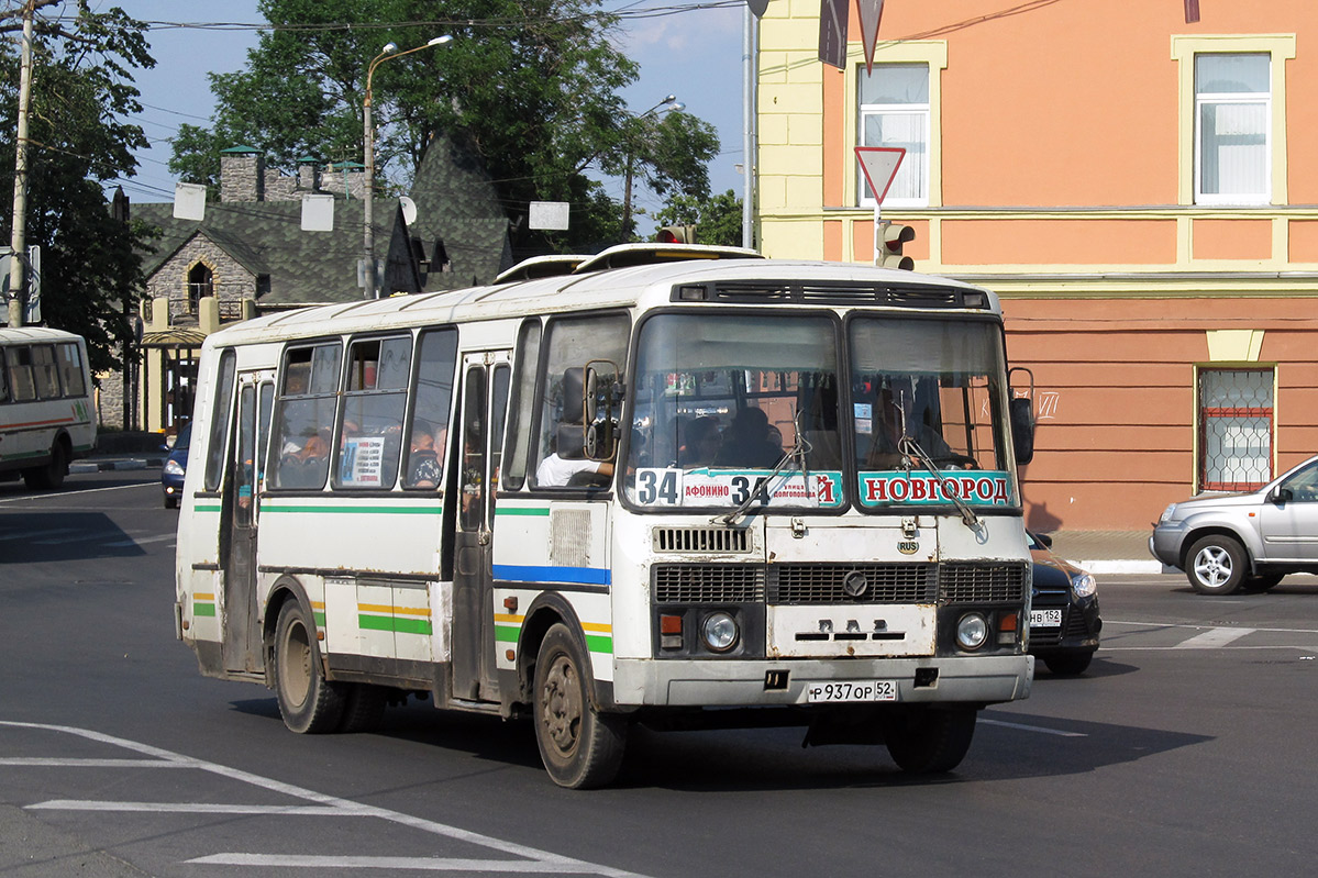 Nizhegorodskaya region, PAZ-4234 # Р 937 ОР 52