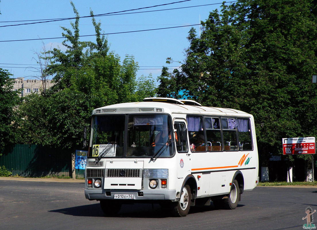 Нижегородская область, ПАЗ-32054 № У 010 ЕУ 52