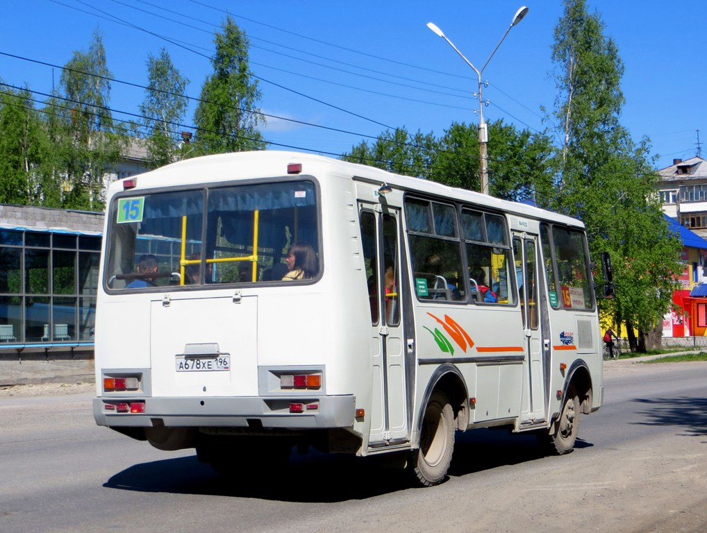 Свердловская область, ПАЗ-32054 № А 678 ХЕ 196