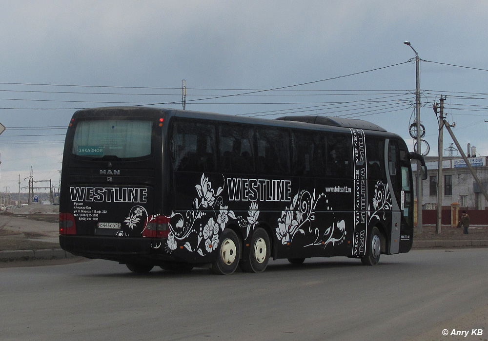 Марий Эл, MAN R08 Lion's Coach L RHC444 L № О 445 ОО 12