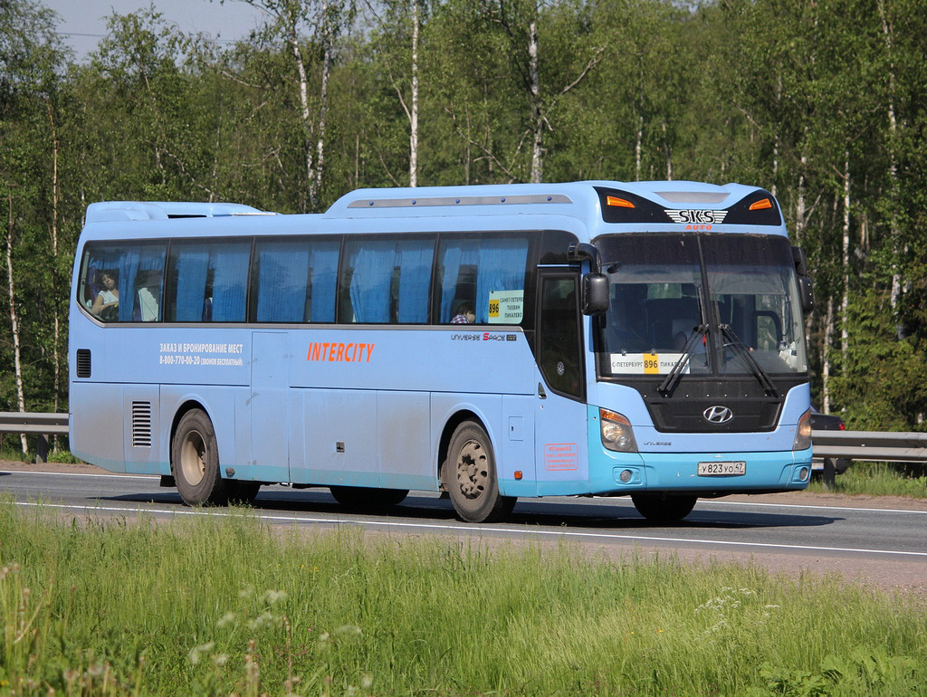 Санкт-Петербург, Hyundai Universe Space Luxury № У 823 УО 47