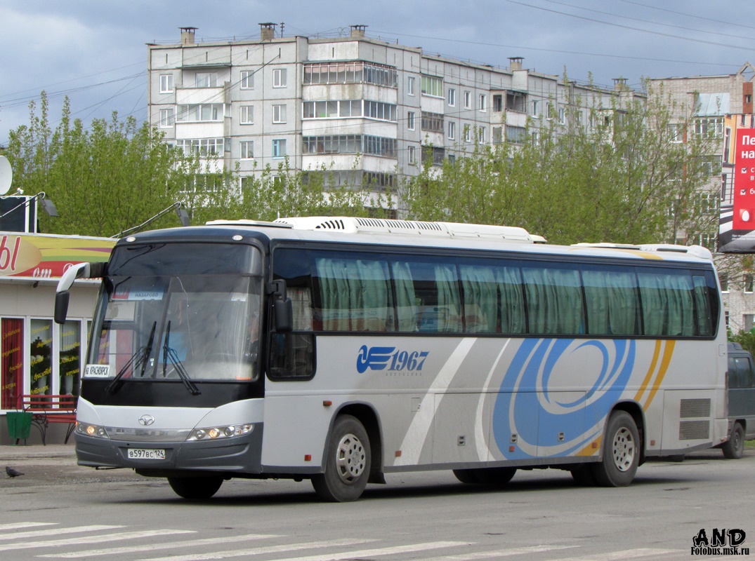 Красноярский край, Daewoo BH120F Royal Cruiser № В 597 ВС 124